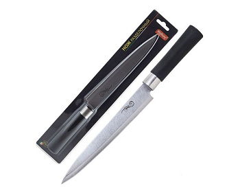 MALLONY Нож с пластиковой рукояткой MAL-02P разделочный, 20 см (985373)