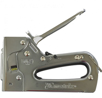 MATRIX Степлер мебельный металлический регулируемый, тип скобы 53, 6-14 мм 40913